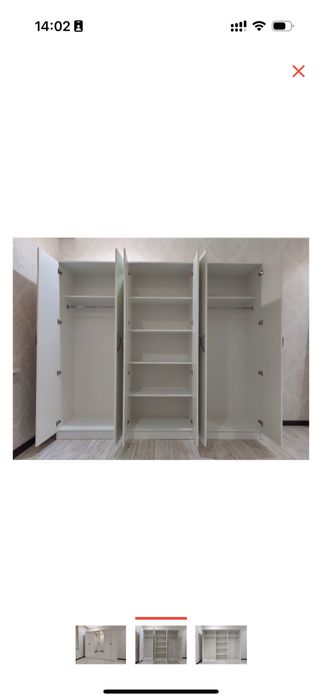 Продам Распашной шкаф с зеркалом