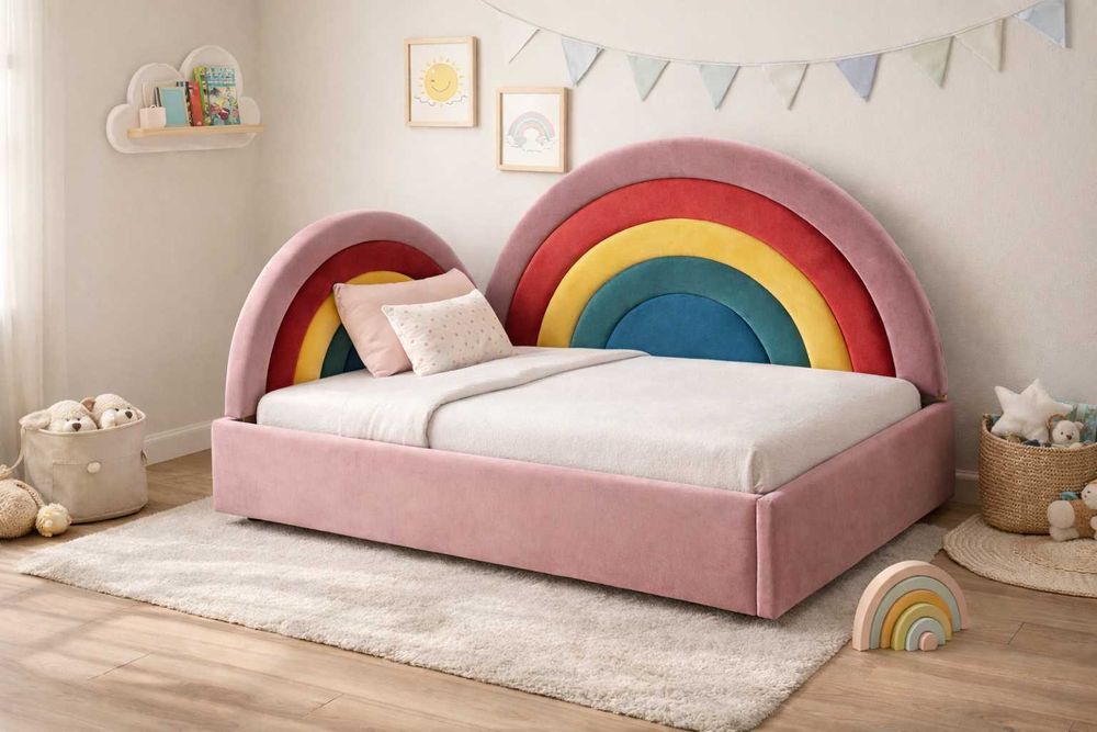 pat tapitat copii model curcupeu de colt