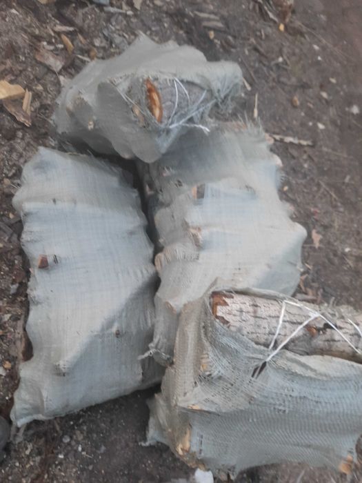 Дрова колотые в мешках для дома, бани, отдыха.