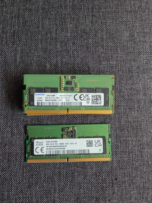 RAM памети DDR5 8GB  SODIMM за лаптоп