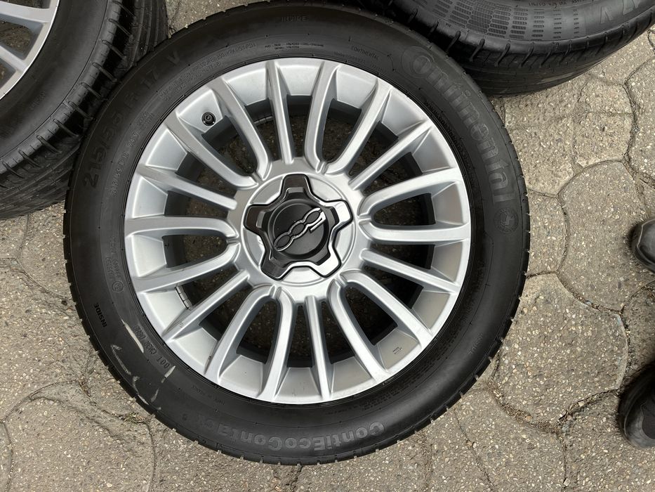 Jante aliaj 5x110mm, anvelope vara 215/55 R17, Fiat 500X, Opel  Zafira Signum Vectra Astra H