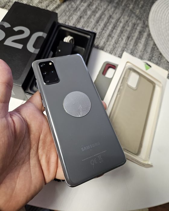 Samsung S20 plus Cosmic Gray, 4G, 8GB Ram, 128 GB Dual sim