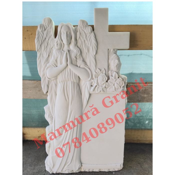 Cruci marmură-Monumente funerare