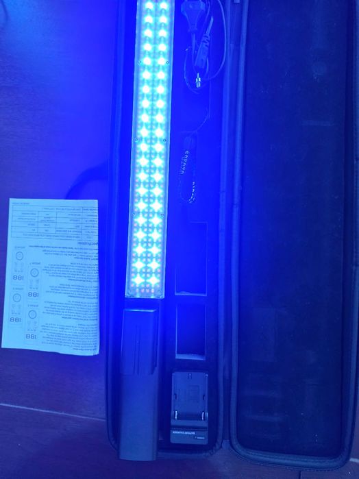 Baghetă LED RGB cu Bluetooth – Stare Foarte Bună – Control App