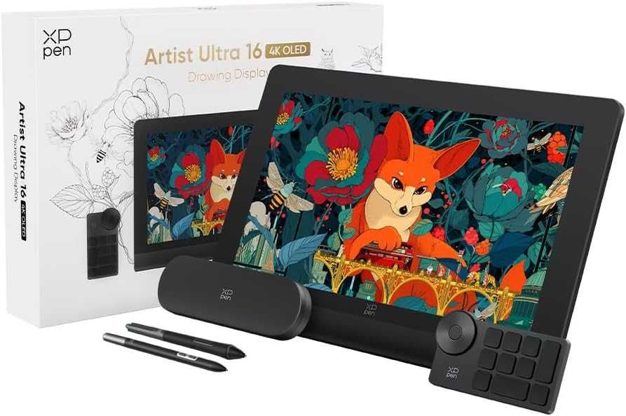 Новинка! Графический планшет с экраном XP-Pen Artist Pro 16 Ultra 4K