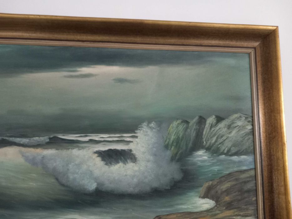 огромна картина масло на платно