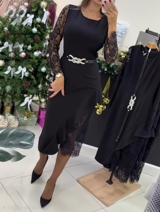 Rochiță eleganta neagra mărimea L