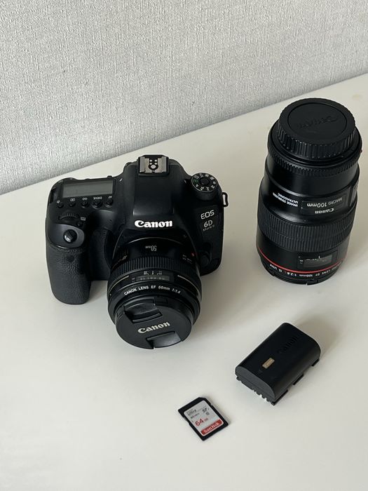 Canon EOS 6D Mark II + 2 объектива, готовый комплек