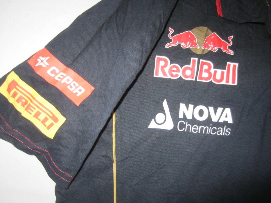 Tricou Red Bull Toro Rosso,masura XL, polo 2 nasturi, 95%Bumbac,ca nou