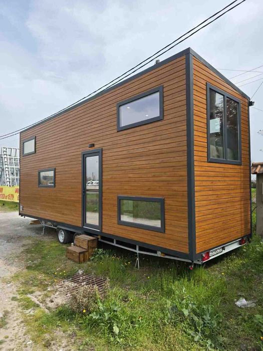 Мобилна къща на колела 38 м², 2 етажа - Бартер