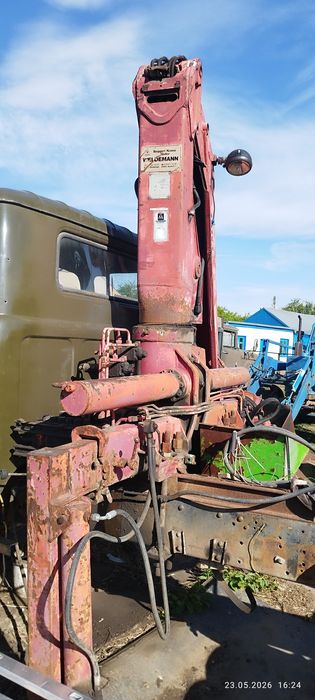 Зил 130 манипулятор