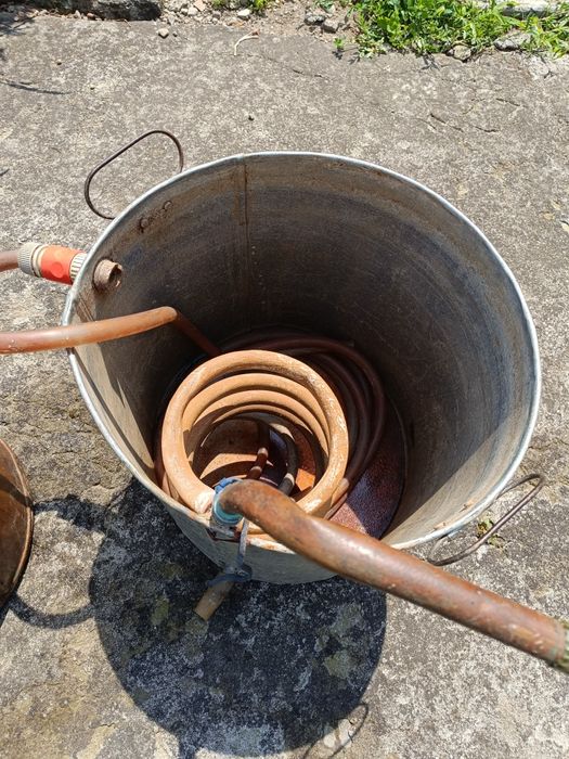 Vand cazan tuica 50l + racitor