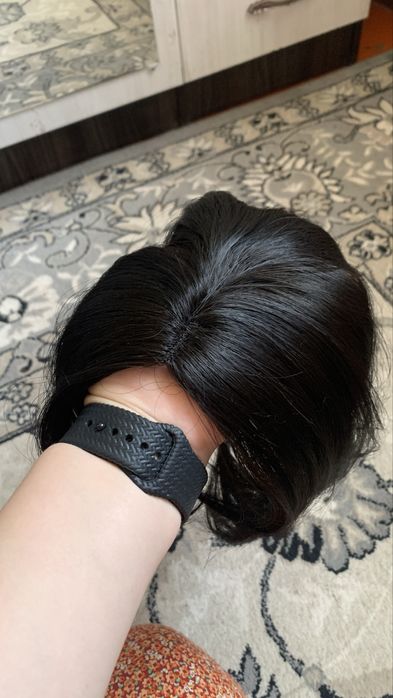 Парик  бұйра макушка