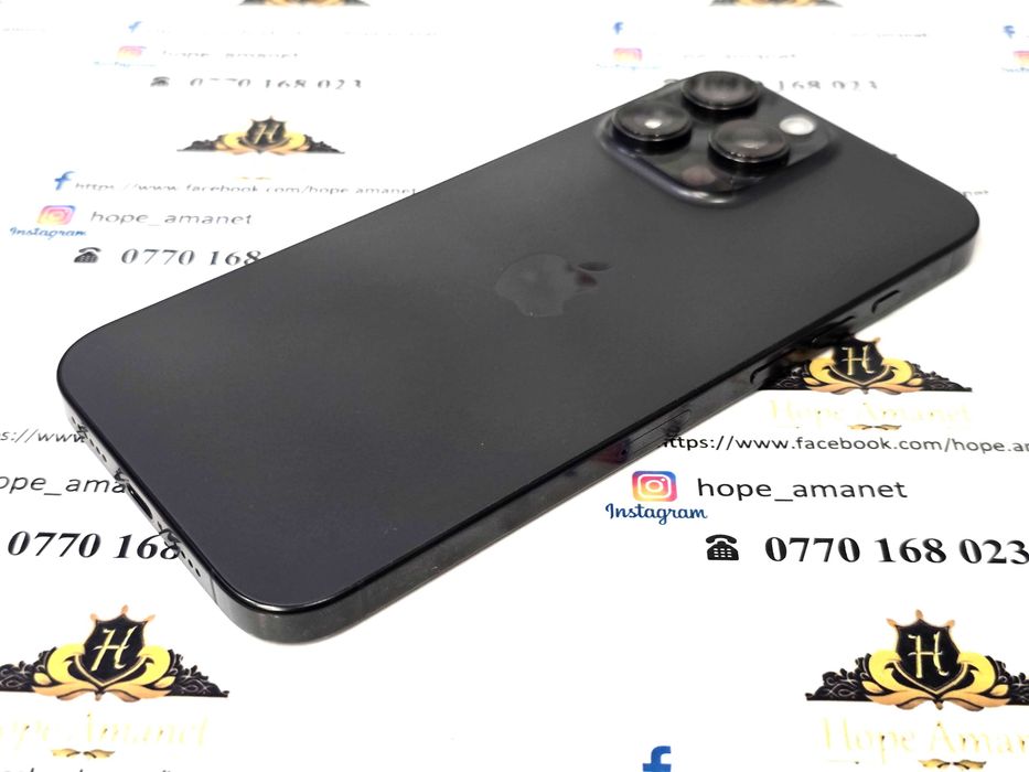 Hope Amanet P7 iPhone 16 PRO Max 256GB / Baterie 94% Bucuresti Sectorul ...