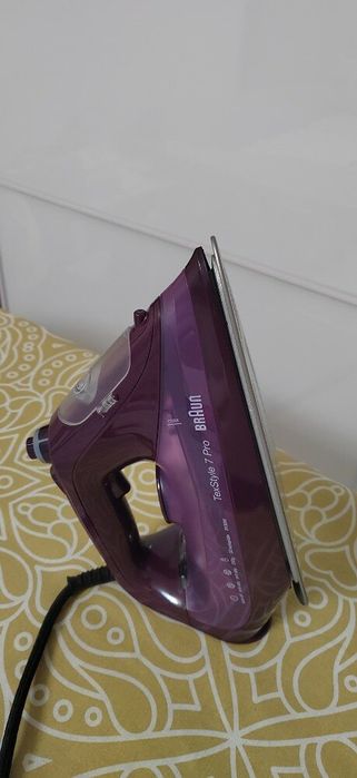 Утюг Braun SI7181VI – мощный пар, идеальная глажка