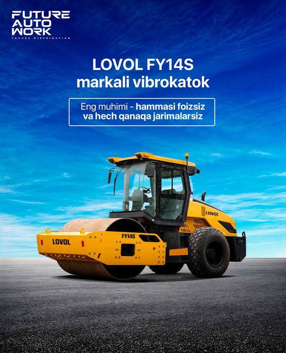 12 oygacha bo'lgan Halol Nasiya asosida LOVOL va FAW