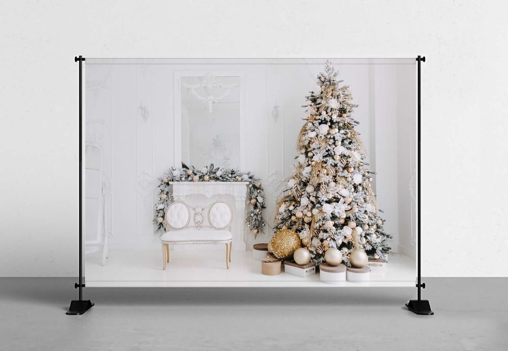 Fundal Foto Textil - Personalizat - Tematica Craciun 2025