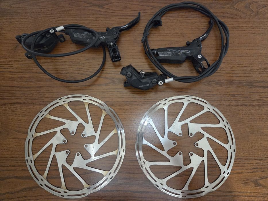 SRAM Code R + накладки + дискове 203/203