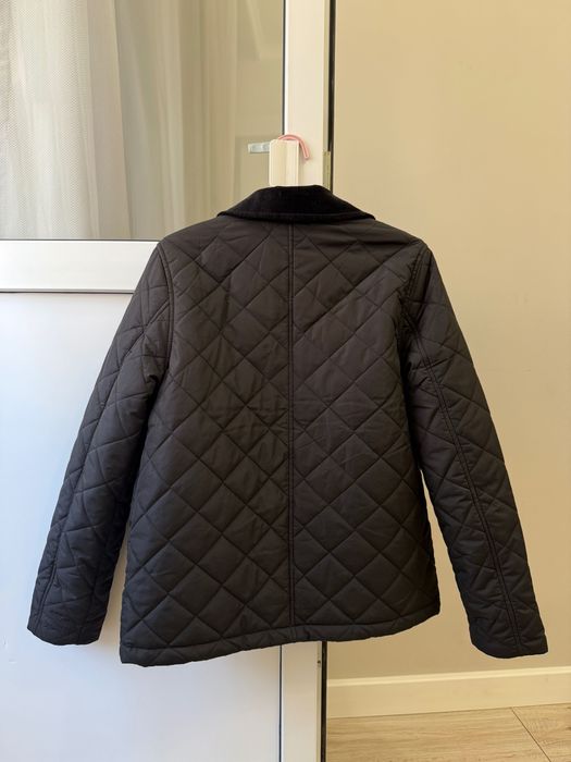 Черная куртка в стиле рабочего, s