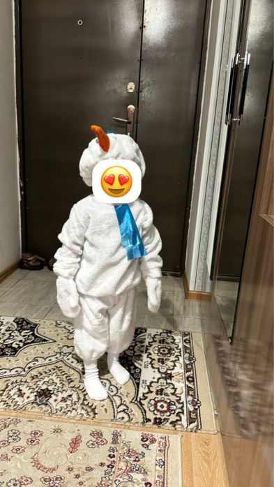 Костюм снеговик Аққала ,на 2-3 годика