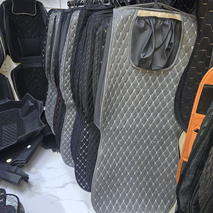 Чехлы комплект 15000тг. На любой авто машину универсальные авточехлы ч