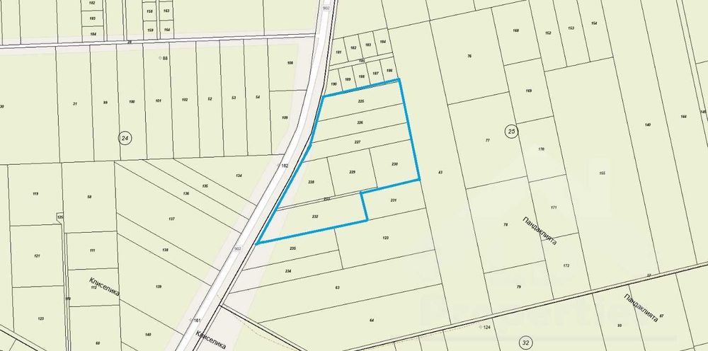 Парцели в м-т "Пандаклията", с.Рогачево