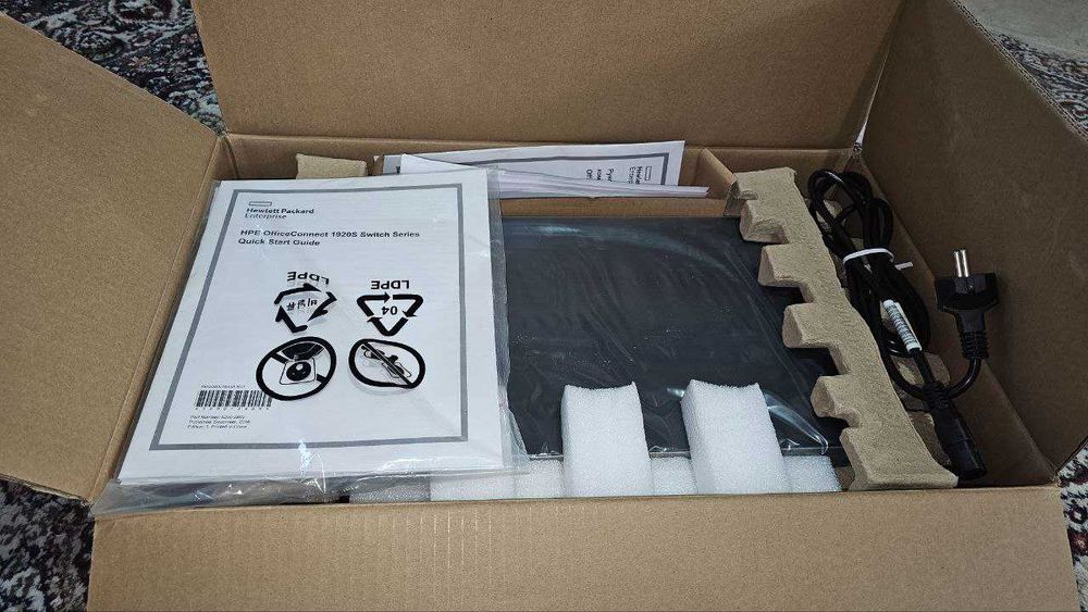 HPE Aruba 1920S 24G 2SFP PoE+ 185W (JL384A) — НОВЫЙ