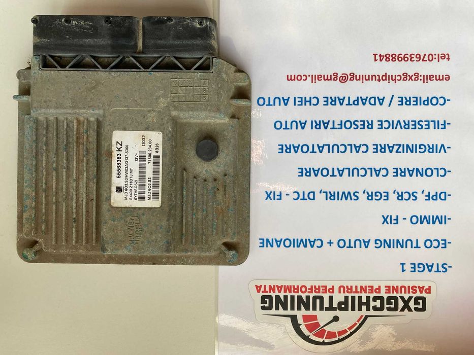 ECU motor Opel Corsa D 1.3CDTI 55568383 S4400 Z13 DTJ 6O3.S3