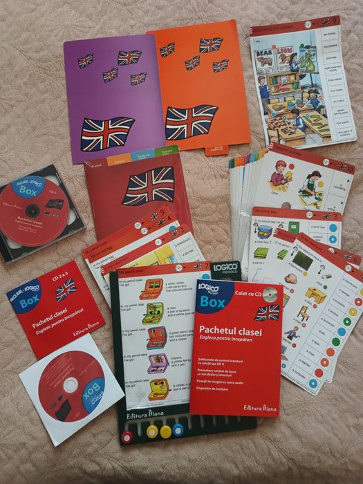 Engleza începători, pachet pentru profesori/elevi.
