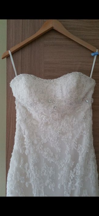Rochie mireasa dantela,sirena,mărimea 34-36