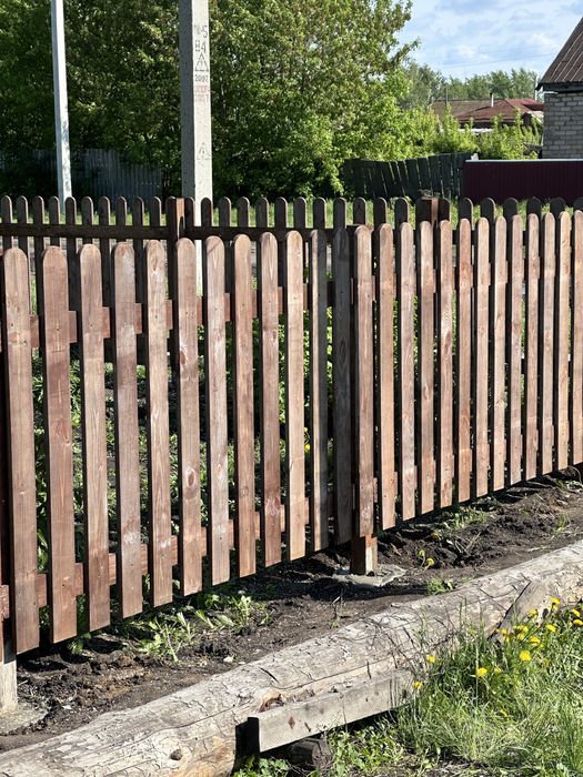 Штакетник Заборы Установка