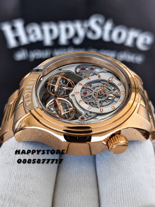 INVICTA Specialty Rose Gold full metal 48 mm, Инвикта нов мъжки часовник