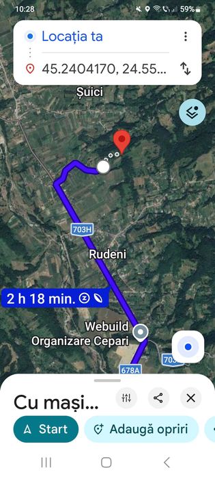 Teren 2920 mp in Suici, Arges