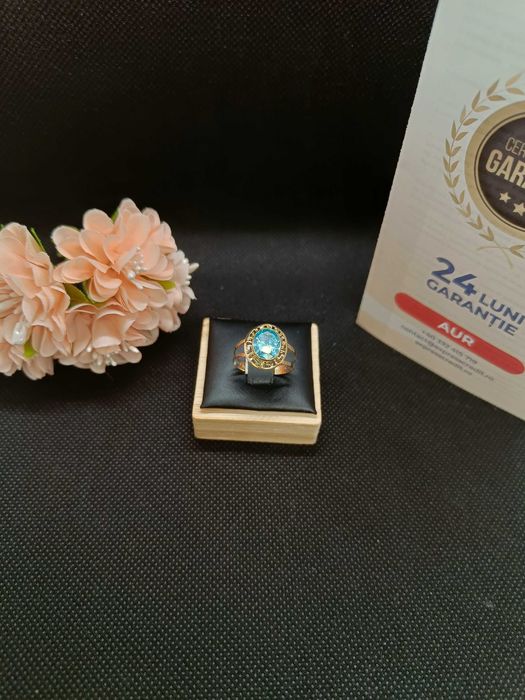 Inel aur 14K 2.21g (Ag16 Moldova b33268) - Garantie 2 ani!
