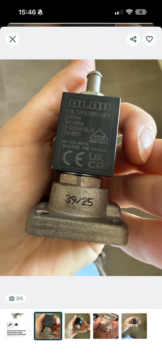 Valva solenoid Sage/Breville pt modelele dual boiler