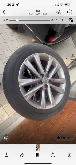 Зимние шины в комплекте дисками, Lexus RX-350