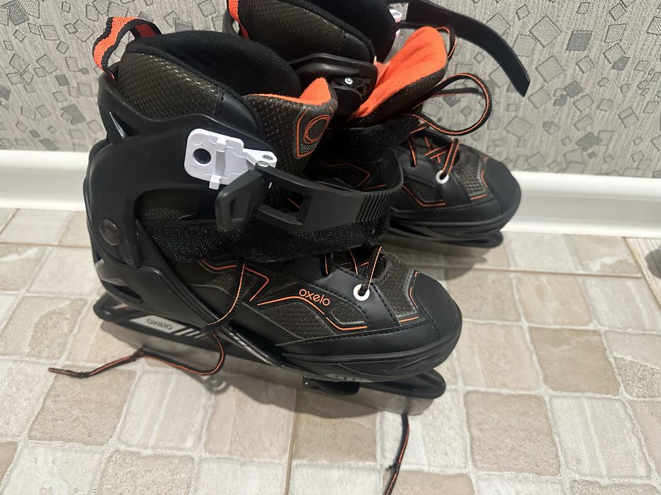 коньки Oxelo Decathlon 35-38