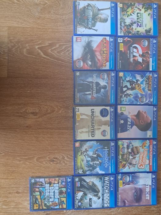 Игровые диски для ps4