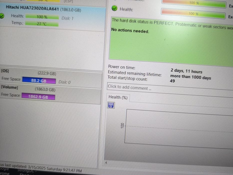 Hdd extern 2TB 7200rpm usb3.0