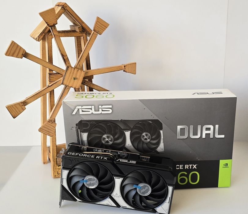 Видео Карта Asus Dual RTX 5060, 8GB GDDR7 Nvidia GeForce