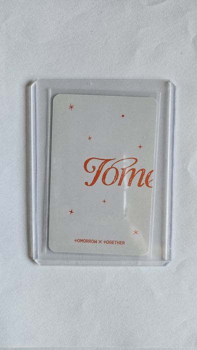 Оригинални картички TXT Kai, Taehyun Weverse Album ver. Minisode 3