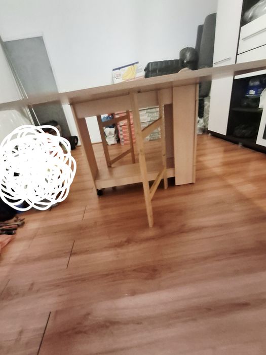 Masă pliabila stejar  90×180