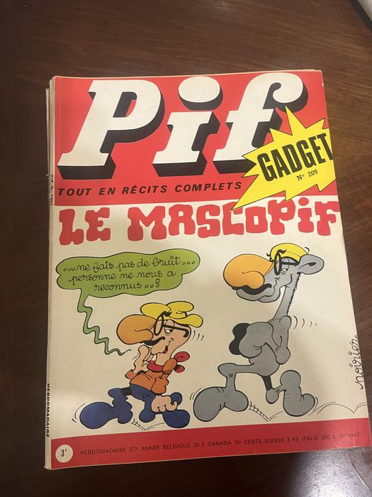 Reviste PIF hebdomadaire din anii '70