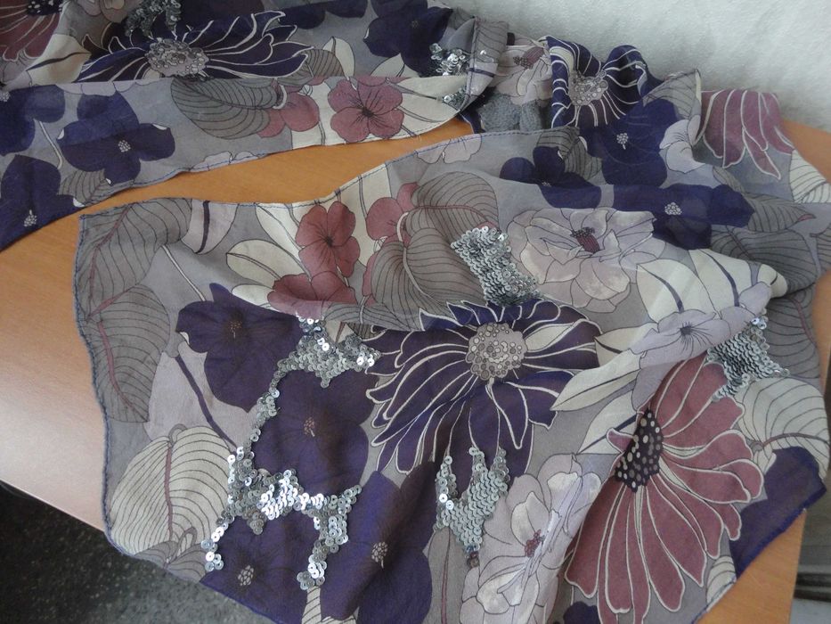 Kenzo/100% коприна/дамски шал