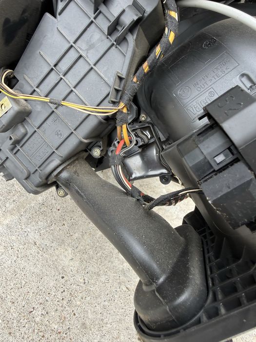 Печка Клима на BMW e39