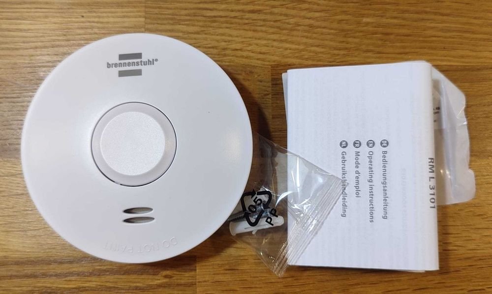 Detector de fum wireless, senzor de fum radio - BRENNENSTUHL RM L 3101