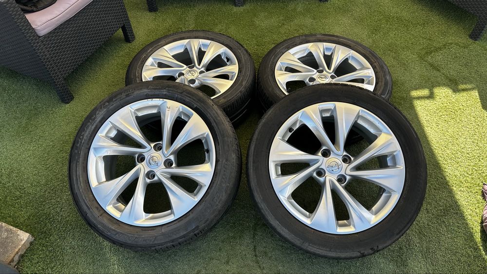 4x108 OPEL лети джанти 17 с летни гуми 215/50/17