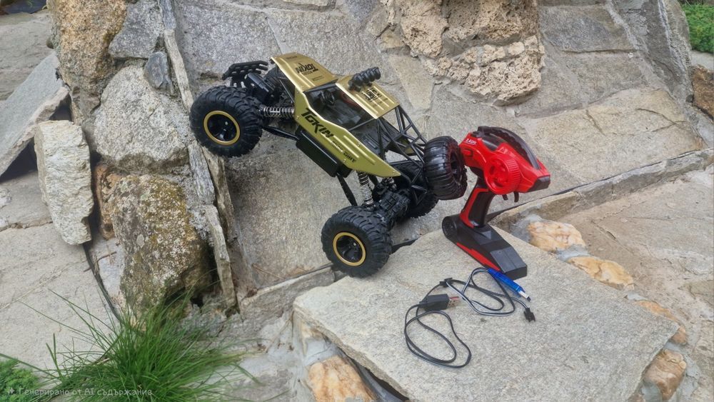 Радиоуправляем офроуд джип Rock Crawler 4x4 – комплект
