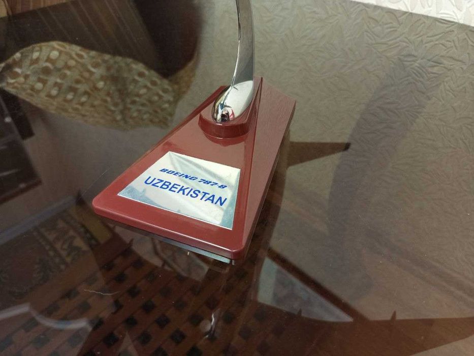 Боинг-787 ( Boeing "Dreamliner" ). Большая модель самолета  ( 63 см. )