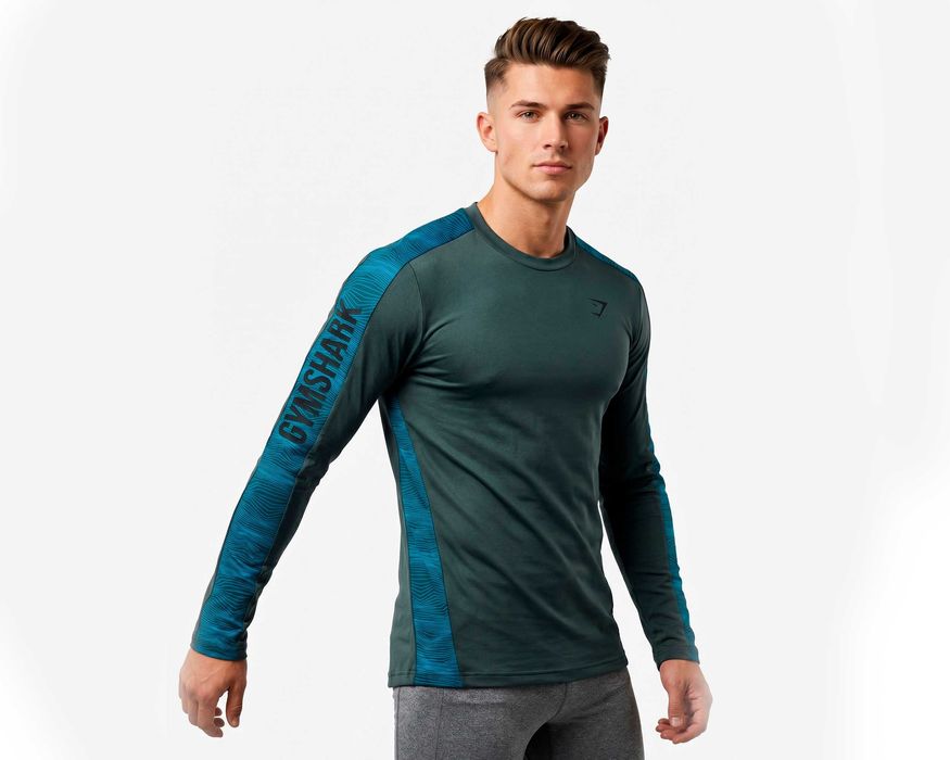 GymShark Оригинална мъжка фланелка размер L